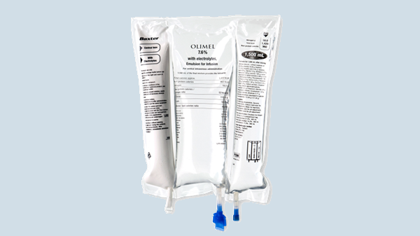 OLIMEL 7.6% Thumbnail Image of OLIMEL 7.6% Parenteral Nutrition Thumbnail